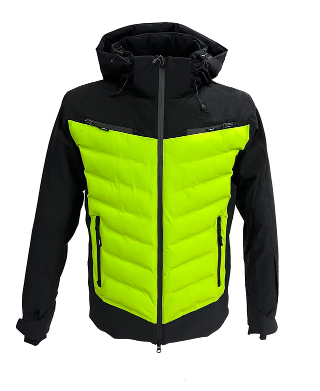 GIACCA SCI MALON 20K - BLACK/LIME