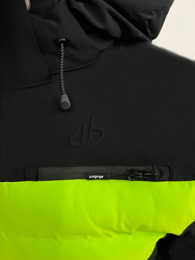 GIACCA SCI MALON 20K - BLACK/LIME