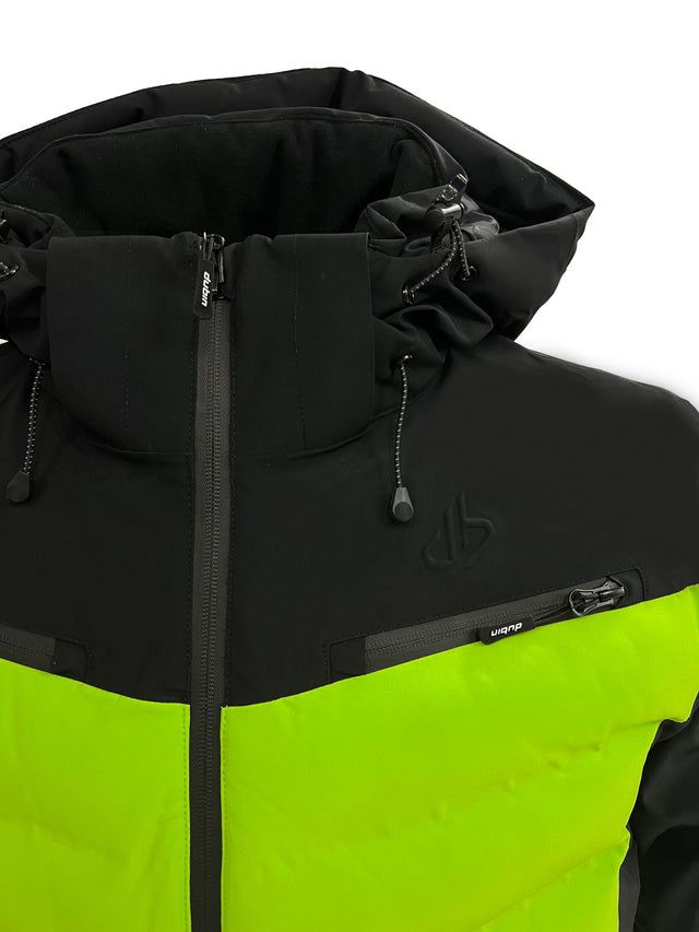 GIACCA SCI MALON 20K - BLACK/LIME