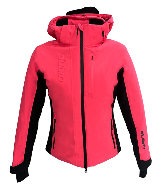 GIACCA SCI VERTIGINE 20K - CORAL/BLACK