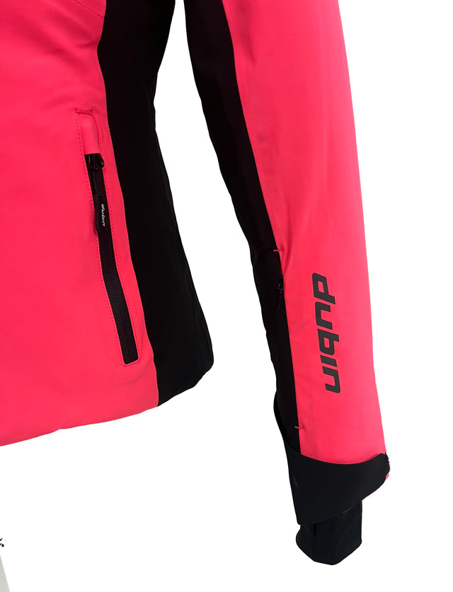 GIACCA SCI VERTIGINE 20K - CORAL/BLACK