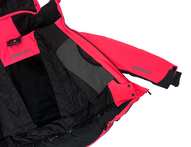 GIACCA SCI VERTIGINE 20K - CORAL/BLACK
