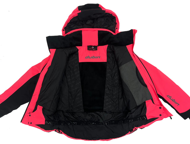 GIACCA SCI VERTIGINE 20K - CORAL/BLACK