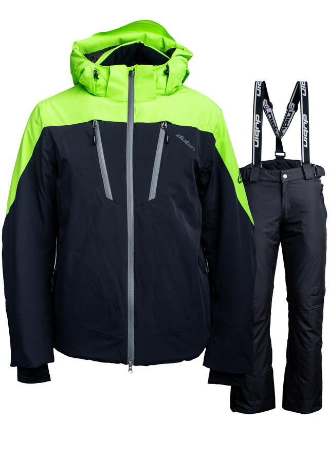 SET SCI SKIWELT 15K - BLACK/LIME