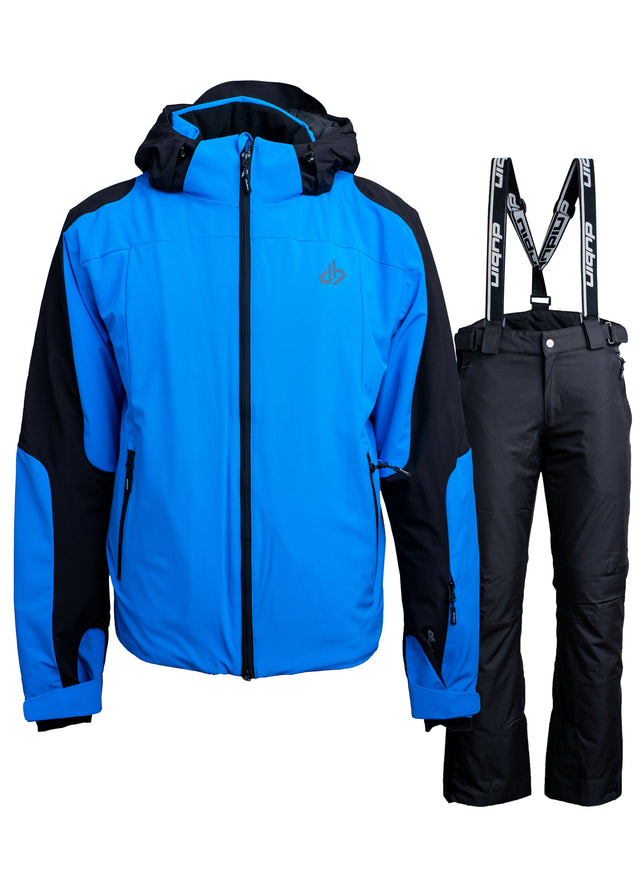 SET SCI ZERMATT 10K 3M THINSULATE - ROYAL/BLACK