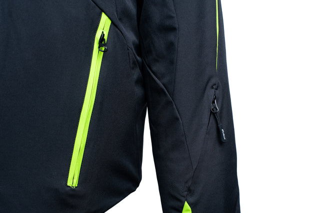 GIACCA SCI EVEREST 10K 3M THINSULATE - BLACK/LIME