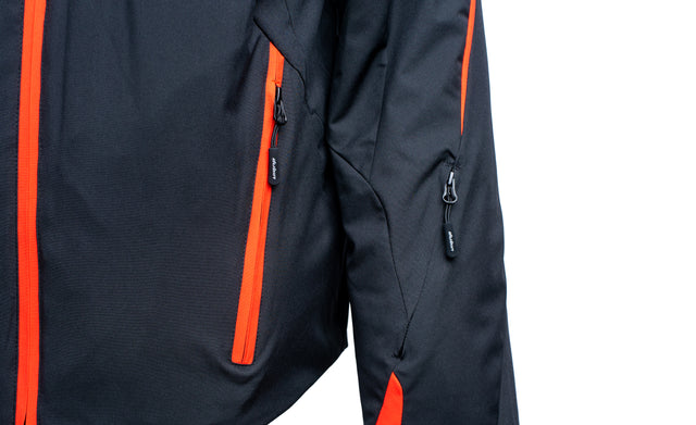 GIACCA SCI EVEREST 10K 3M THINSULATE - BLACK/RED