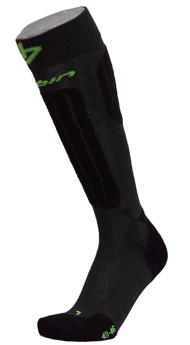 CALZA TERMICA - BLACK/GREY/LIME