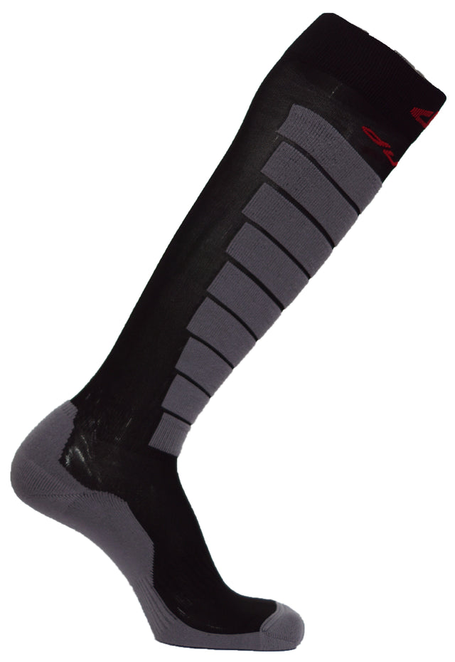 CALZA TERMICA - BLACK/GREY/RED