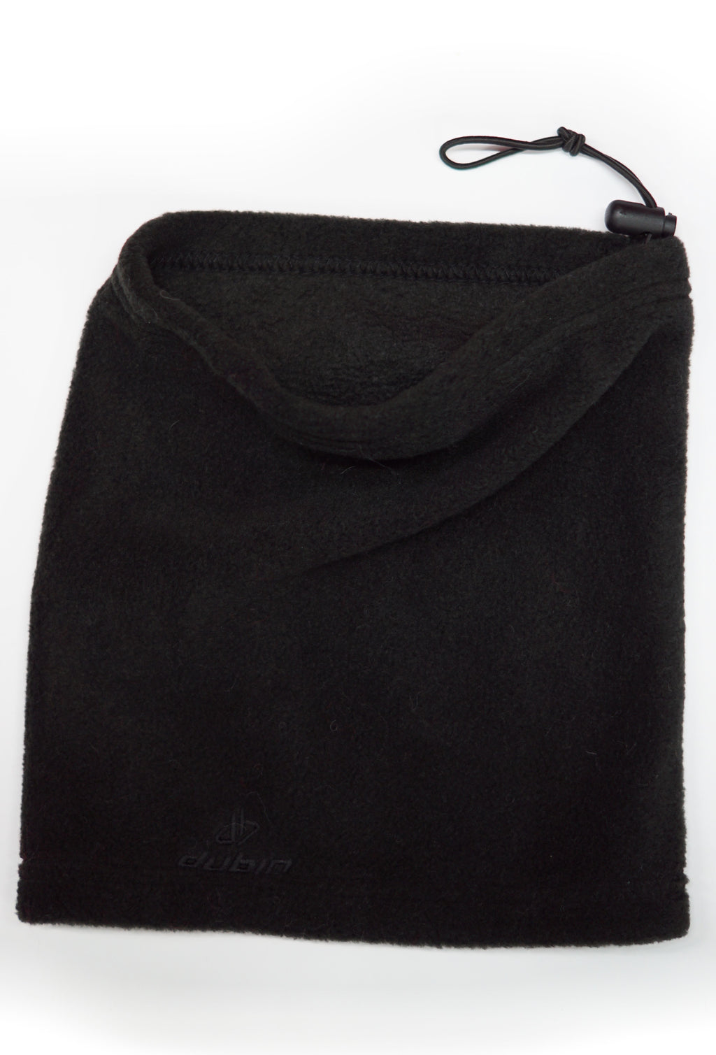 Scaldacollo In Pile Nero, Scaldacollo Unisex, Sciarpa A