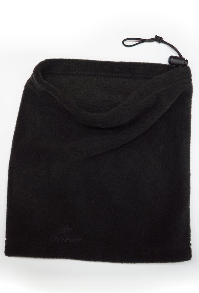 SCALDACOLLO PILE NECK WARMER – BLACK