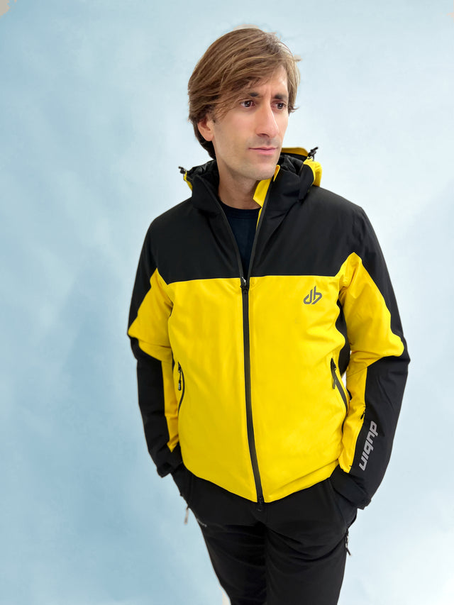 GIACCA SCI VINSON 15K - YELLOW/BLACK