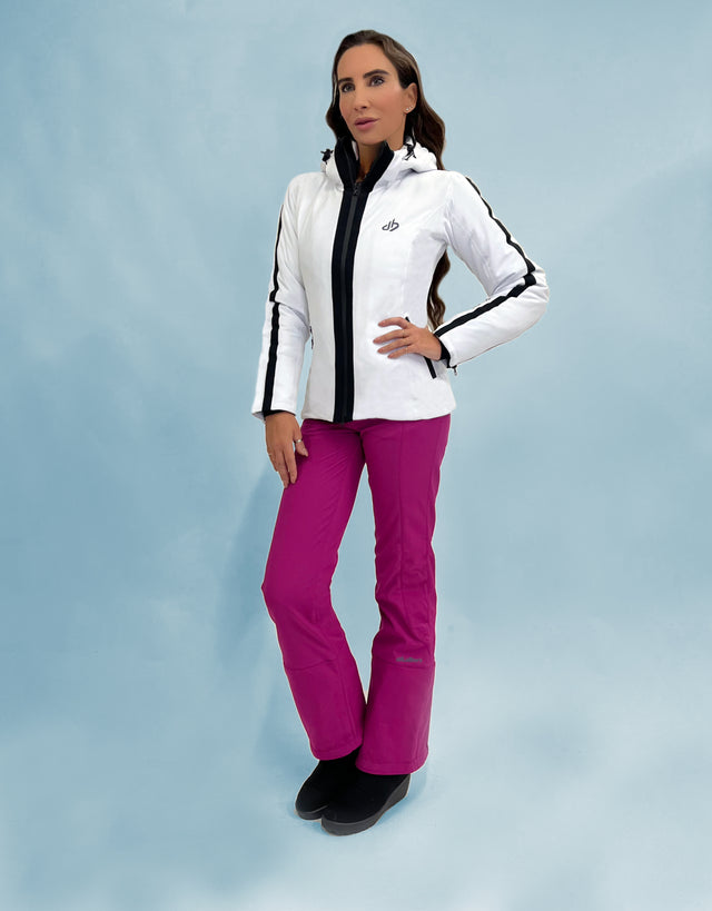 GIACCA SCI TOFANA 15K - WHITE/BLACK