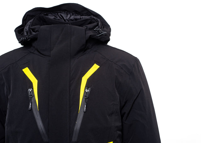 GIACCA SCI ATLANTIS 15K - BLACK/YELLOW