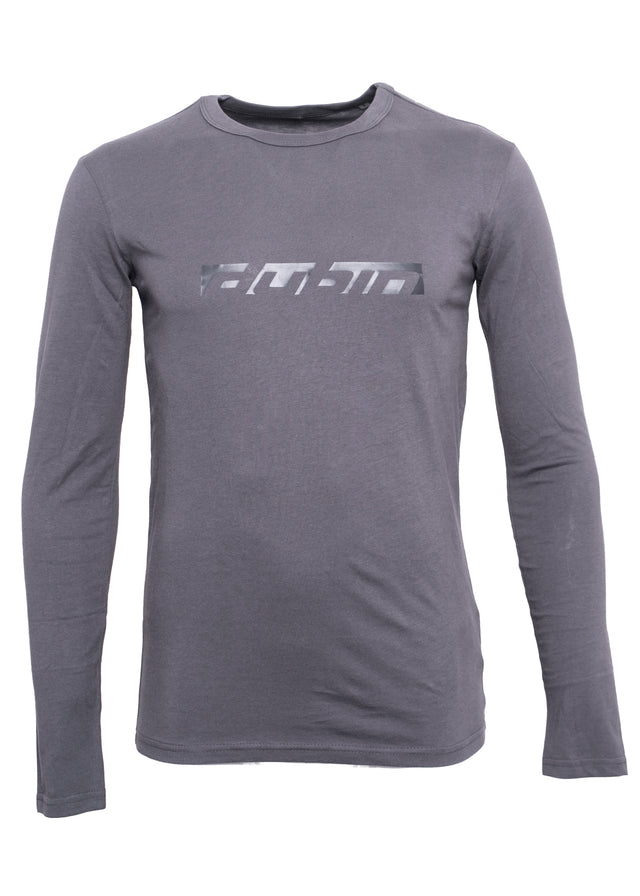 T-SHIRT MANICA LUNGA - ANTRACITE