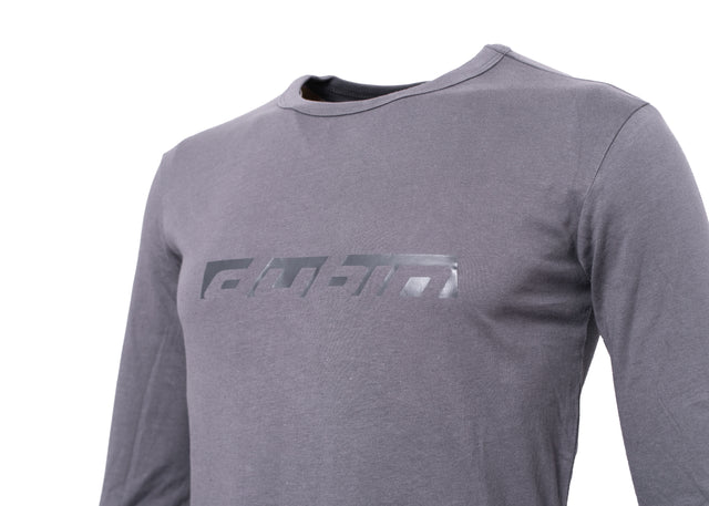 T-SHIRT MANICA LUNGA - ANTRACITE
