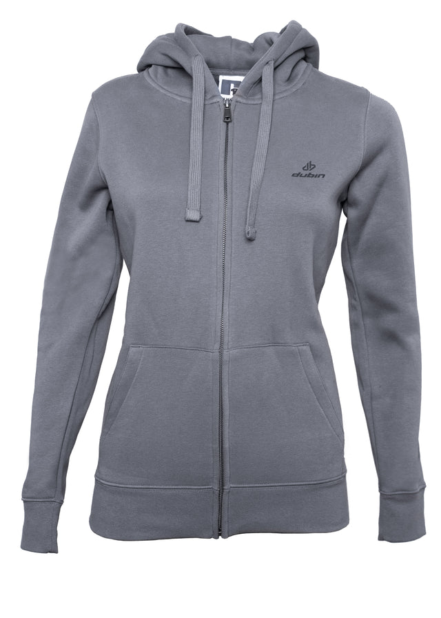 FELPA CAPPUCCIO FULL ZIP - ANTRACITE