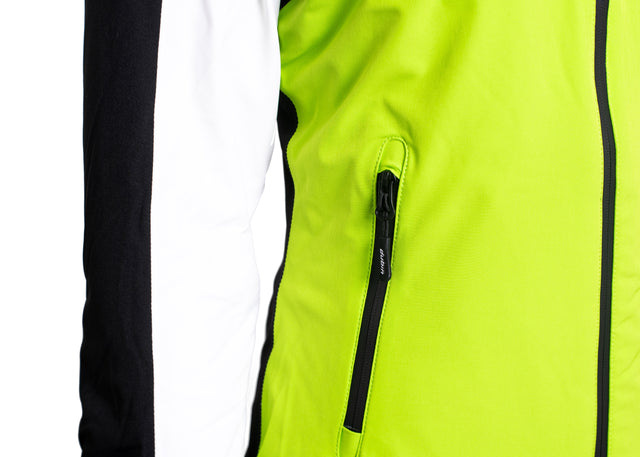 GIACCA SCI MONTEA 15K - LIME/WHITE/BLACK
