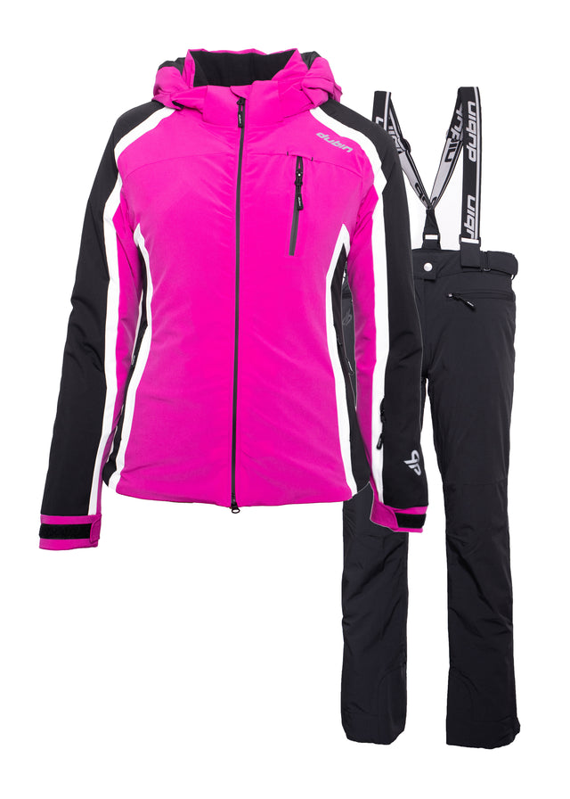 SET SCI CHATEL 10K 3M THINSULATE - FUXIA/BLACK