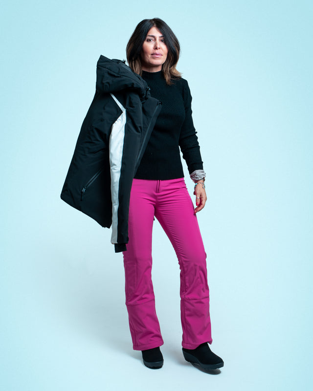 MONTEA Ski Jacket 15K - Black/White