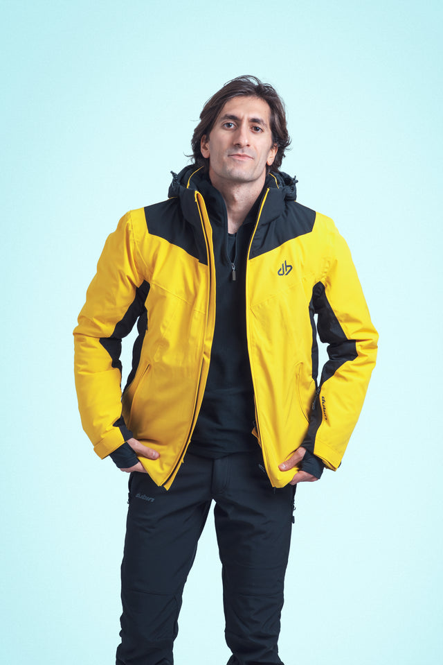 GIACCA SCI EVANS 15K - YELLOW/BLACK