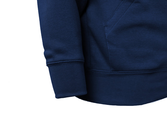 FELPA CAPPUCCIO FULL ZIP - NAVY