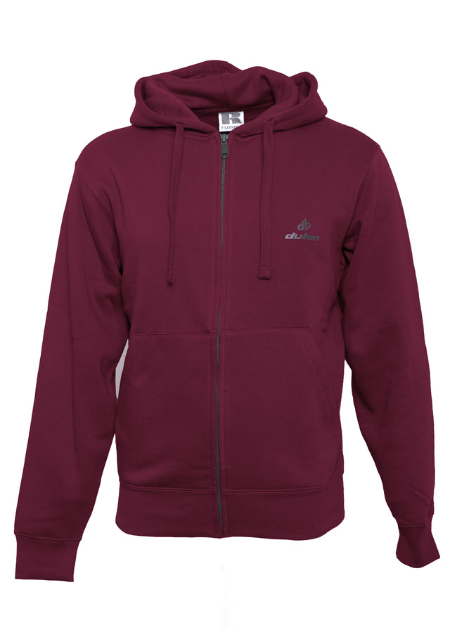 FELPA CAPPUCCIO FULL ZIP - BORDEAUX