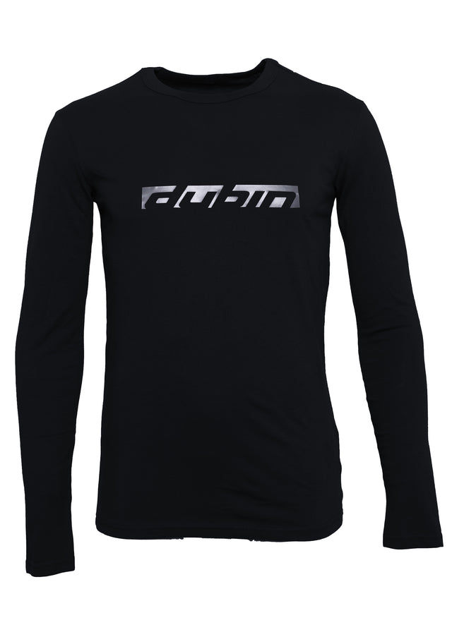 T-SHIRT MANICA LUNGA - BLACK