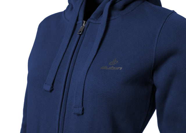 FELPA CAPPUCCIO FULL ZIP - NAVY