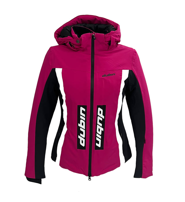 GLACIER DB SPECIAL Ski Jacket 15K - Fuxia/Black/White