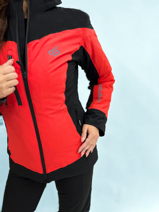 DENALI Ski Jacket 15K - Red/Black