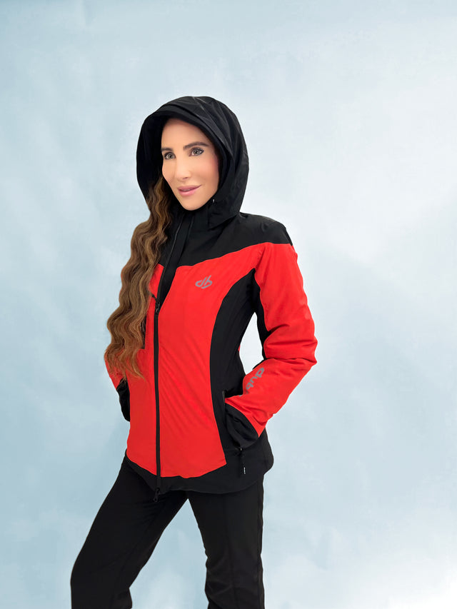 DENALI Ski Jacket 15K - Red/Black