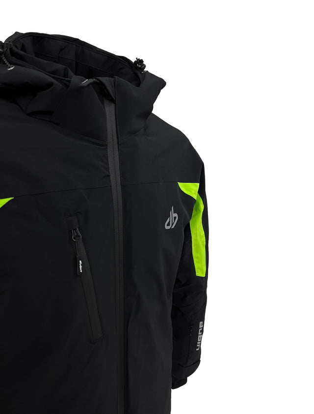 GIACCA SCI ROEN 15K - BLACK/LIME