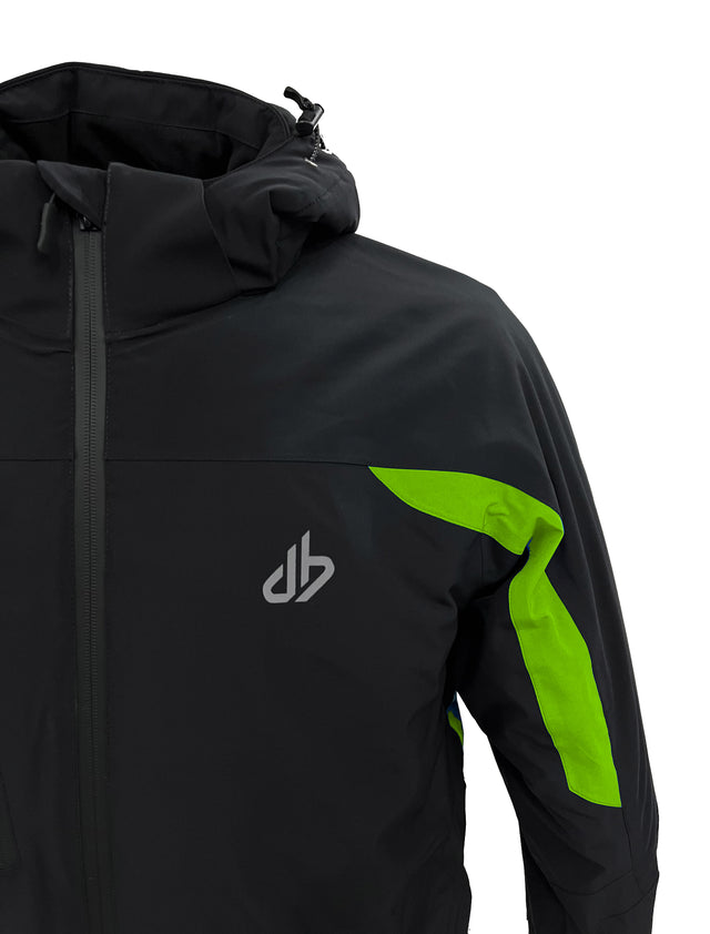 GIACCA SCI ROEN 15K - BLACK/LIME