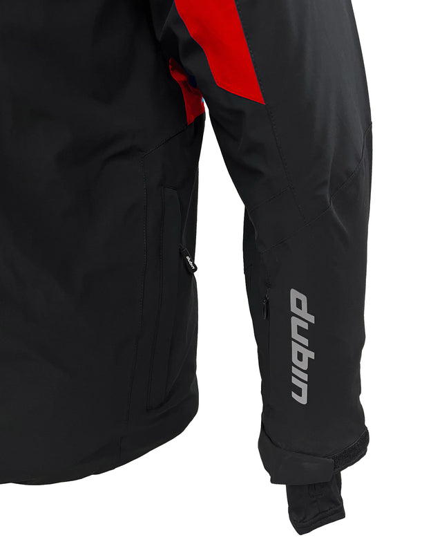ROEN Ski Jacket 15K - Black/Red