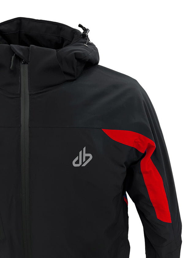 ROEN Ski Jacket 15K - Black/Red