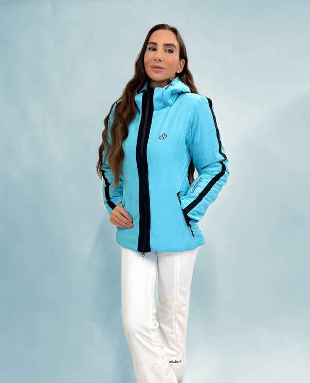GIACCA SCI TOFANA 15K - SKY/BLACK