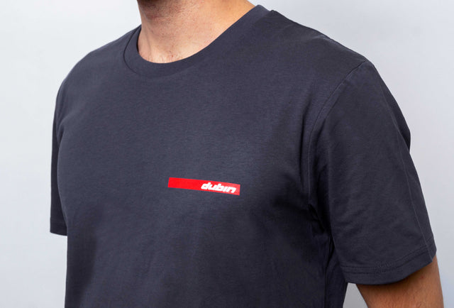T-SHIRT UOMO RED LINE - ANTHRACITE