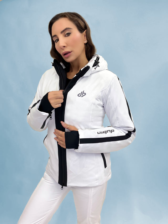 GIACCA SCI TOFANA 15K - WHITE/BLACK