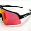 HAWK SUNGLASSES – BLACK/RED LENS