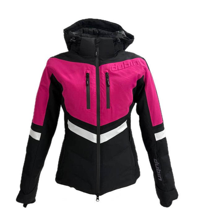 COURMAYEUR Ski Jacket 20K - Fuxia/Black/White