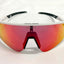 HAWK SUNGLASSES – WHITE/RED LENS