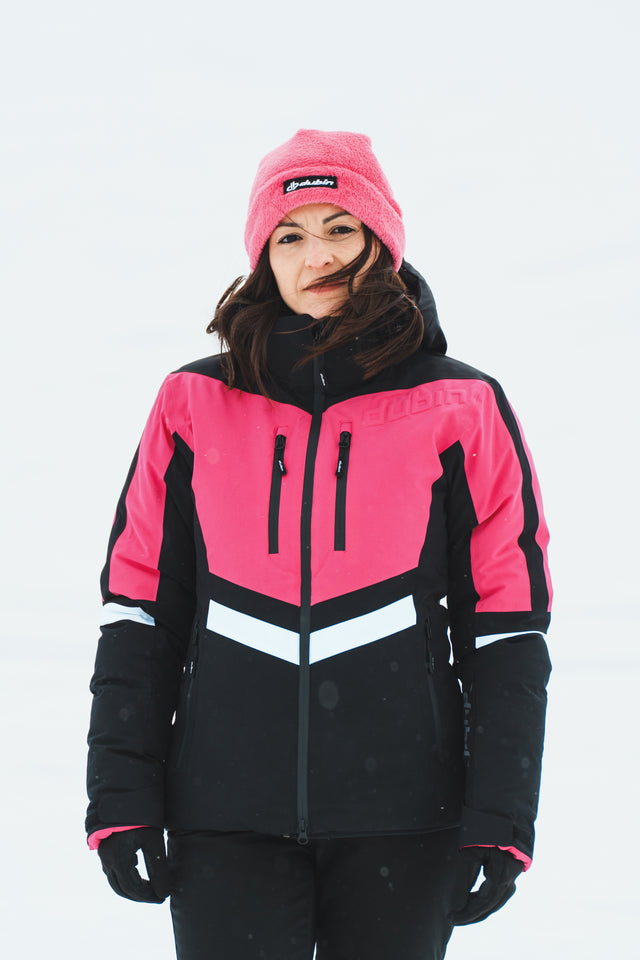 COURMAYEUR Ski Jacket 20K - Fuxia/Black/White