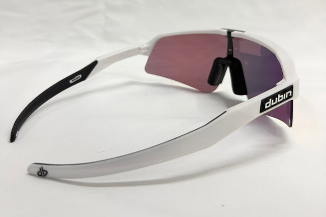 HAWK SUNGLASSES – WHITE/RED LENS