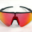HAWK SUNGLASSES – BLACK/RED LENS
