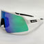 HAWK SUNGLASSES – WHITE/BLUE LENS