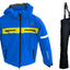 Completo da sci bambino ALPE JR 20K – ROYAL/YELLOW/BLACK