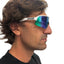 HAWK SUNGLASSES – WHITE/BLUE LENS