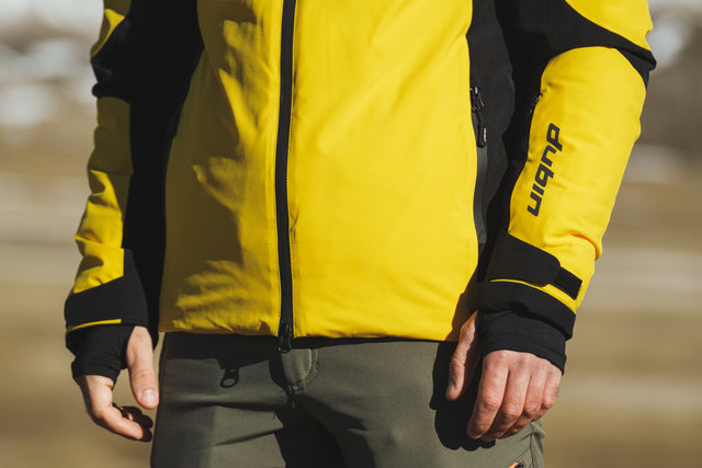 Giacca da sci ST. MORITZ 20K - Yellow/Black