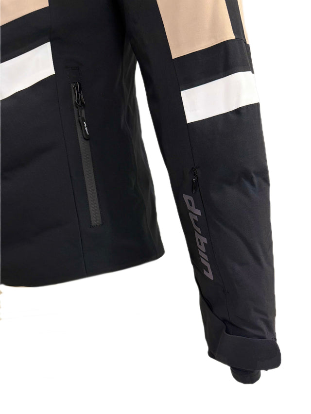 Giacca da sci COURMAYEUR 20K - Sand/Black/White